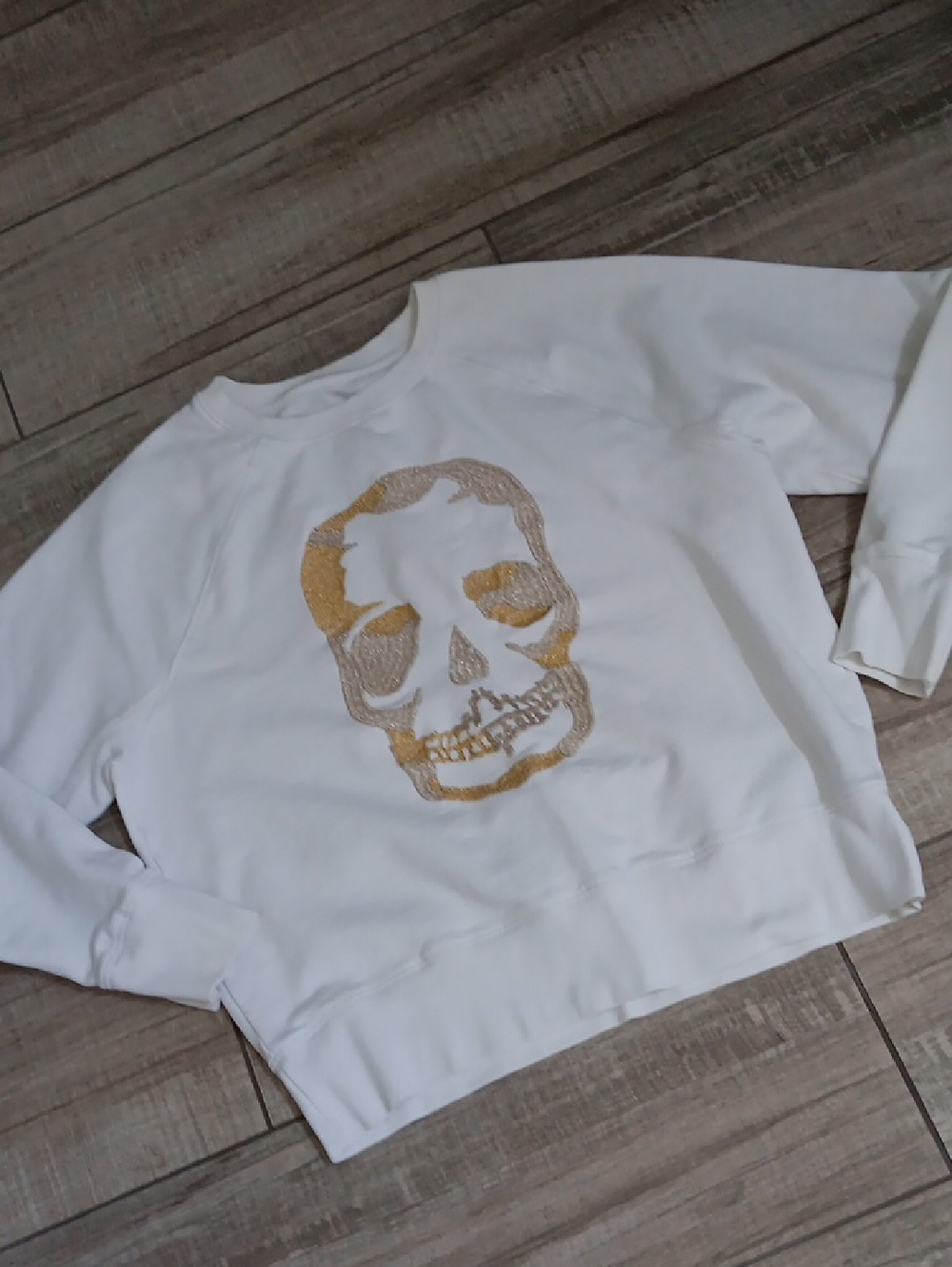 ZADIG & VOLTAIRE..UPPER SKULL SWEATSHIRT..MEDIUM